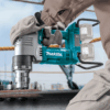 A blue Makita XTW01 being used