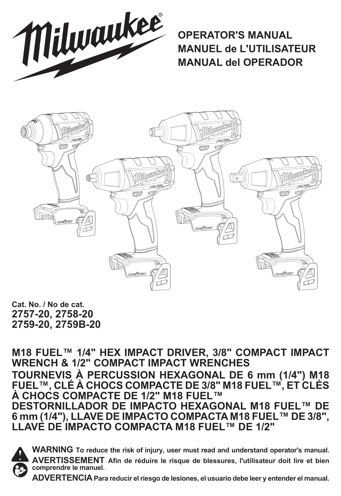 2758-20 Instruction Manual