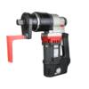 GNR 211 360-08 Portable electric impact wrench with red bracket attachment and black housing.