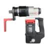 TONE electric rebar cutter model GNR21HE with red guide bracket and pressure gauge.