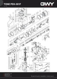 PDX-501F Parts Diagram