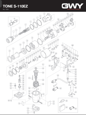 tone s-110 parts diagram