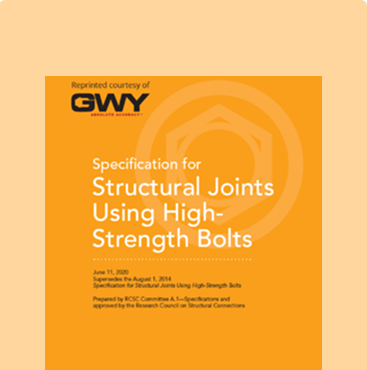 GWY Structural Joints using High-Strength Bolts
